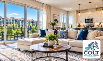 Bright apartment living room